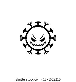Corona Virus Icon Vector Illustration