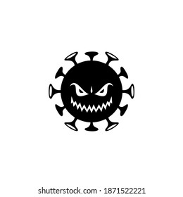 Corona Virus Icon Vector Illustration