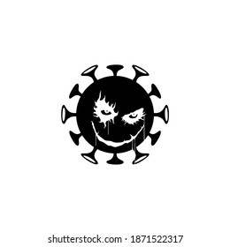 Corona Virus Icon Vector Illustration
