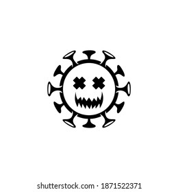 Corona Virus Icon Vector Illustration