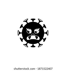Corona Virus Icon Vector Illustration