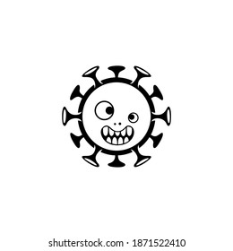 Corona Virus Icon Vector Illustration