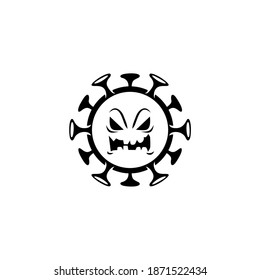 Corona Virus Icon Vector Illustration
