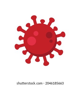 Icono de virus de Corona ilustración de vector