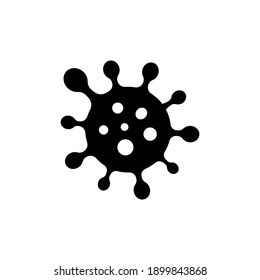 Corona virus icon vector. influenza pandemic sign symbol illustration