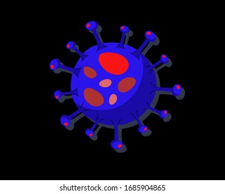 Corona Virus illustration graphic vector of corona virus 