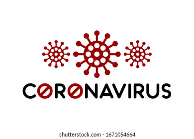 Corona virus illustration vector for design template ready to use.