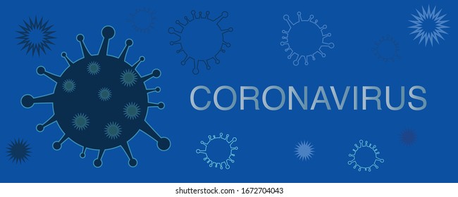 Corona virus infection. Virus corona virus microbe vector. Corona virus sign  outbreak background