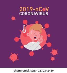 Elementos gráficos de información de virus Corona, diseño de plantillas de posteo 