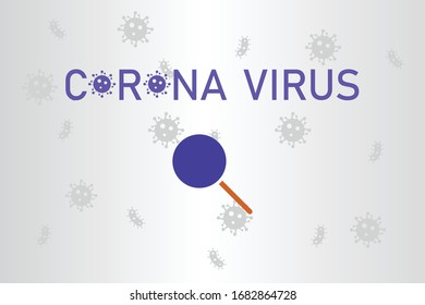 Corona virus infographic, corona virus information, template.