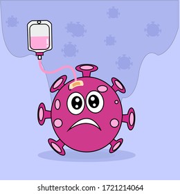corona virus infusion due to illness
