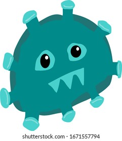 Corona Virus Isolated Health Vector 