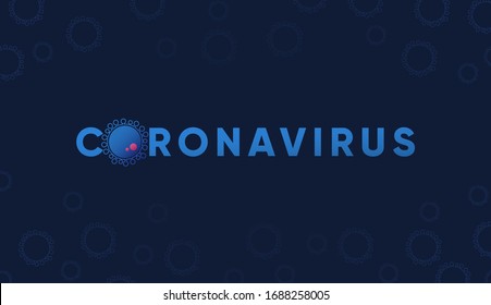 corona virus medical background. coronavirus pneumonia disease. 2019-ncov novel coronavirus illustration