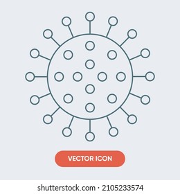 Corona-Virus-Pandemie, Vektorsymbol
