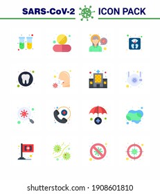 corona virus prevention. covid19 tips to avoid injury 16 Flat Color icon for presentation machine; scale; tablet; management; sick viral coronavirus 2019-nov disease Vector Design Elements