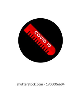 Corona Virus Simple Logo Design