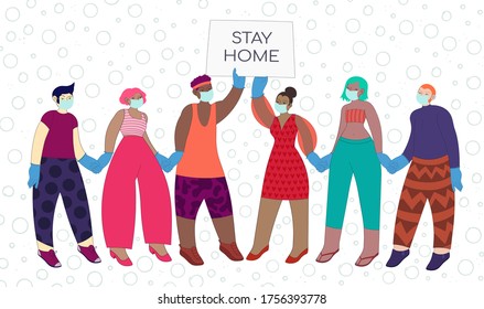 Corona virus - staying at home (self-isolation)