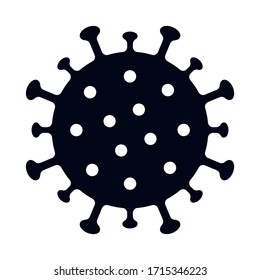 Corona virus symbol vector illustration