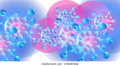 Corona Virus Template Illustration Design
