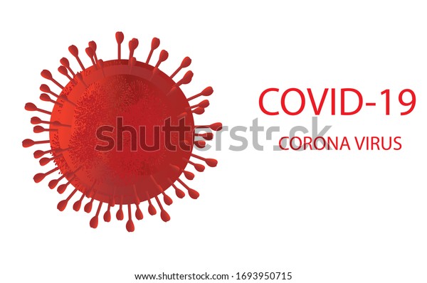 Corona Virus Vector File Llustration Stock Vector (Royalty Free ...