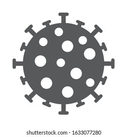 Corona virus vector Icon. Coronavirus symbol 