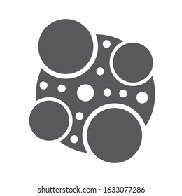 Corona virus vector Icon. Coronavirus symbol 