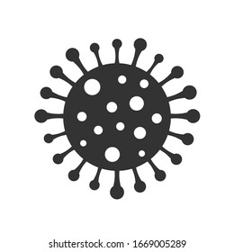Vektorillustration des Corona-Virus. Coronavirus-Zeichen