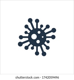 Corona virus vector icon (Covid 19) for websites and applications