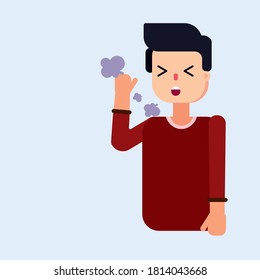 Corona Virus Vector Illustration Flat Design