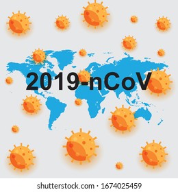 Corona virus vector illustrations, symptoms, preventions, awareness.