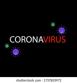 Corona Virus vectors. Corona Virus in Wuhan, 2019-nCov novel coronavirus concept, Save earth from corona, Vector illustration.