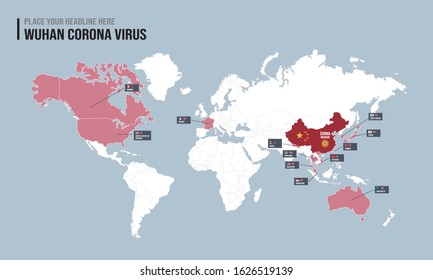 Corona Virus In Wuhan, China, Global Spread