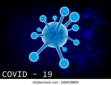 Coronary Virus 2019 Covid - Nineteen Vector Graphic