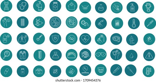 coronavirus 2019 icons behaviors to avoid contagion vector illustration blue background