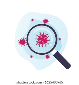 Coronavirus 2019 nCoV Design element vector research vaccine