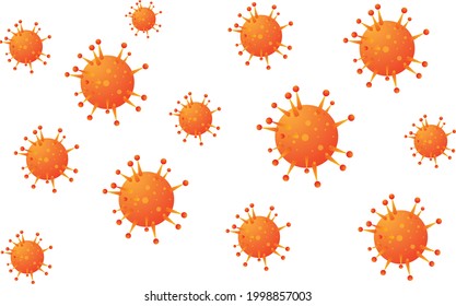 Coronavirus 2019-nCoV. Corona virus icons. Vector illustration