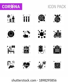 Coronavirus 2019-nCoV (Covid-19) Prevention icon set disease; corona; test tubes; carrier; surgical viral coronavirus 2019-nov disease Vector Design Elements