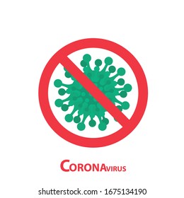 Coronavirus 2019-nCoV. Crown virus icon. Coronavirus bacterial cell, New coronavirus bacteria. Graphic vector illustration of the corona virus in Wuhan, coronary virus infection. Vector.