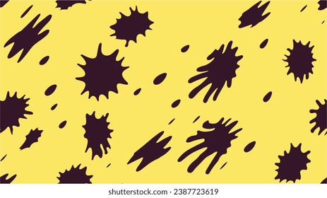 Coronavirus 2019-ncov flu. Background design. Ink blots. Abstract virus and coronavirus background. Covid-19 Coronavirus Background Isolate. Pattern. Flu. Seamless.