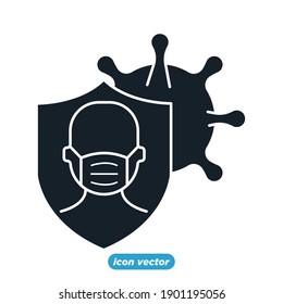 Coronavirus 2019-nCoV icon template color editable. Coronavirus symbol vector illustration for graphic and web design.