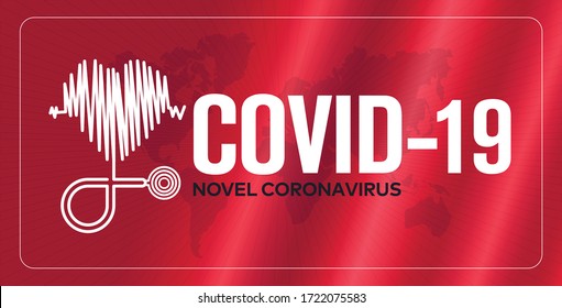 Coronavirus 2019-nCov novel coronavirus concept resposible for illness outbreak and coronaviruses influenza as dangerous flu strain cases as a pandemic.