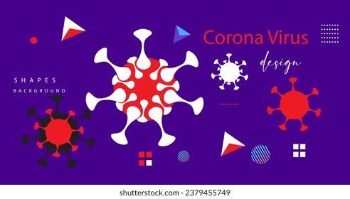 Coronavirus 2019-nCoV. Coronavirus outbreak and coronaviruses influenza background as dangerous flu strain cases as a pandemic.