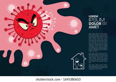 coronavirus 2019-nCoV, Stay at home protect yourself
