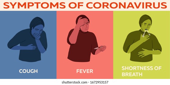 Coronavirus 2019ncov Symptoms Healthcare Medicine Infographic Stock ...