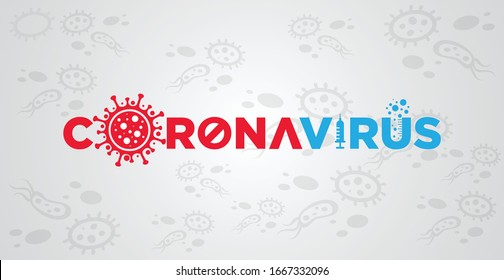 Coronavirus 2020. Wuhan virus disease,  virus infections prevention methods info graphics. Info graphic, Logo, symbol & how to prevent.