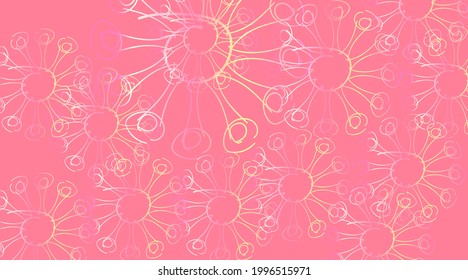 Antecedentes del coronavirus, virus mortales, enfermedad peligrosa.