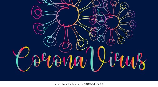 Antecedentes del coronavirus, virus mortales, enfermedad peligrosa.