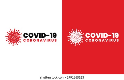 Icono de la célula bacteriana de Coronavirus,