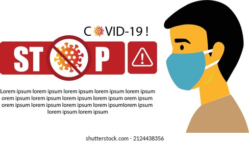 Coronavirus Banner, Coronavirus Vector Design