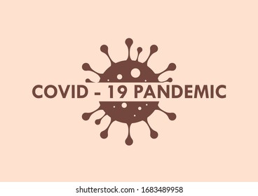 Coronavirus banner vector illustration. 2019 Novel Coronavirus (2019-nCoV) concept. 